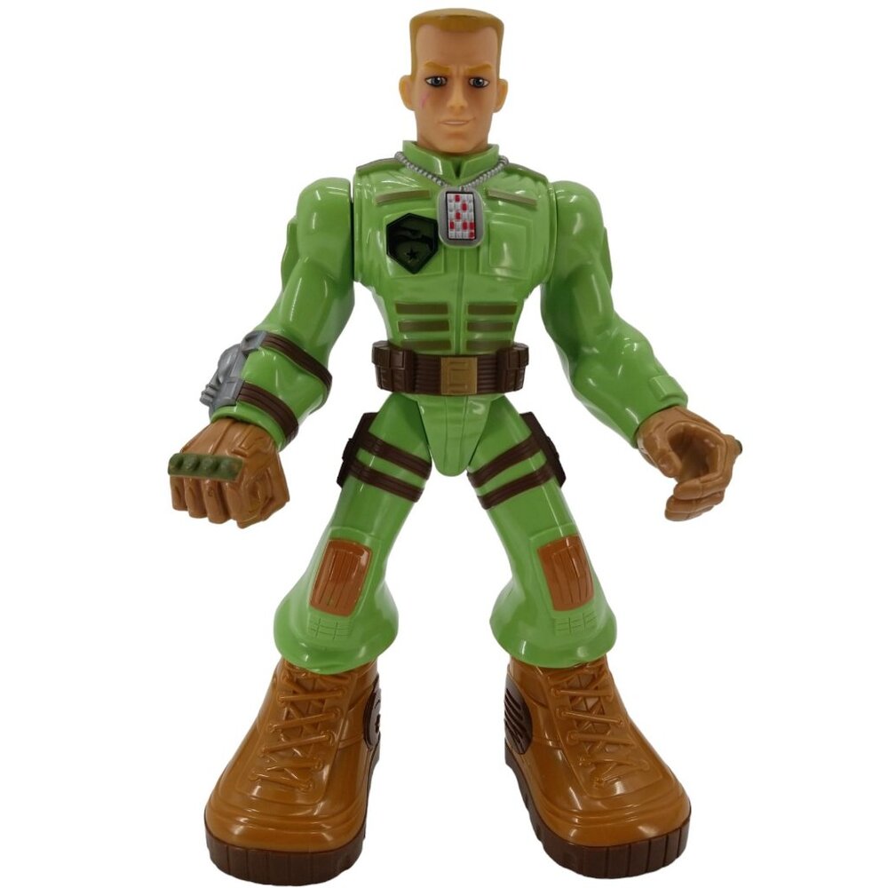 GI Joe Tough Troopers Conrad Duke Hauser Talking 11" Action Figure 2009 Hasbro